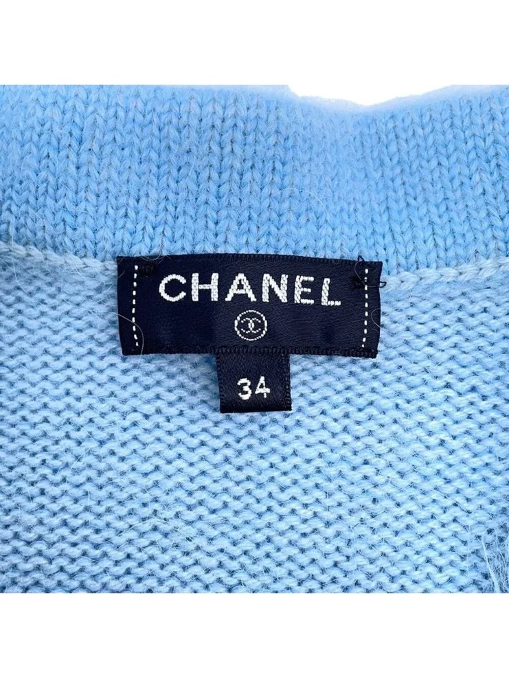 Chanel Cardigan Snowflake Button Cashmere Knit